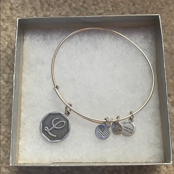 The letter L alex and ani bracelet - Picture 1 of 2